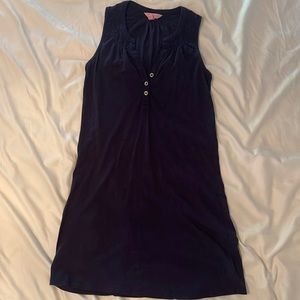 Lilly Pulitzer Navy Dress Sz XXS